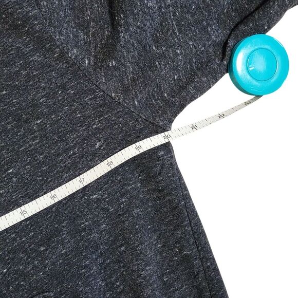 Nike Sportswear Vintage Crew Hoodie Women's S Black Marl Sweatshirt Athletic - Picture 9 of 10